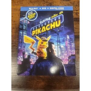 Pokemon Detective Pikachu Blu-Ray NEW SEALED Ryan Reynolds Justice Smith Kathryn